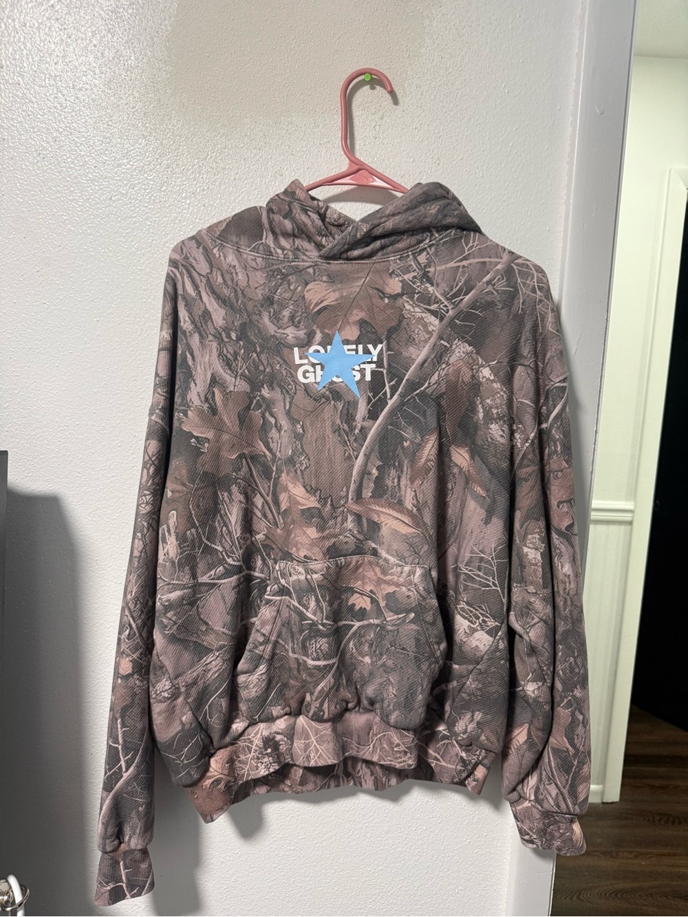 Lonely Ghost Camo Hoodie